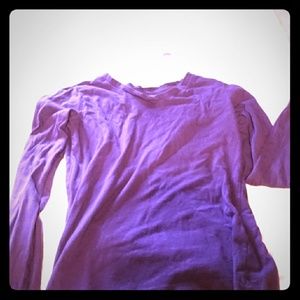 Purple shirt